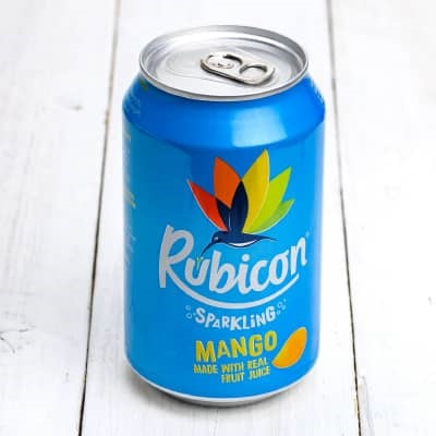 Rubicon Sparkling Mango Juice Drink 330ml Can